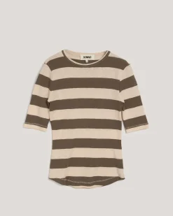 Women YMC Charlotte Stripe Top