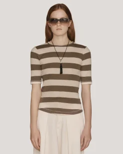 Women YMC Charlotte Stripe Top