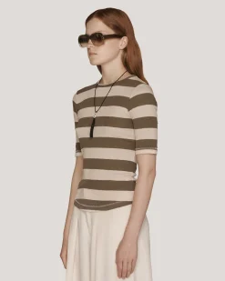 Women YMC Charlotte Stripe Top