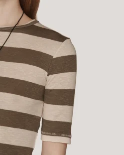 Women YMC Charlotte Stripe Top