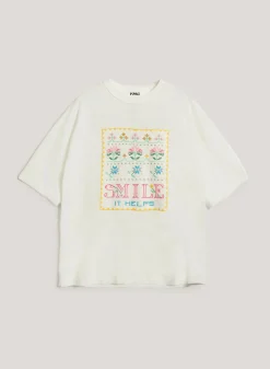Women YMC Smile T-Shirt