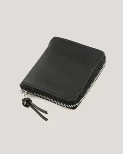 Women YMC Zip Leather Wallet