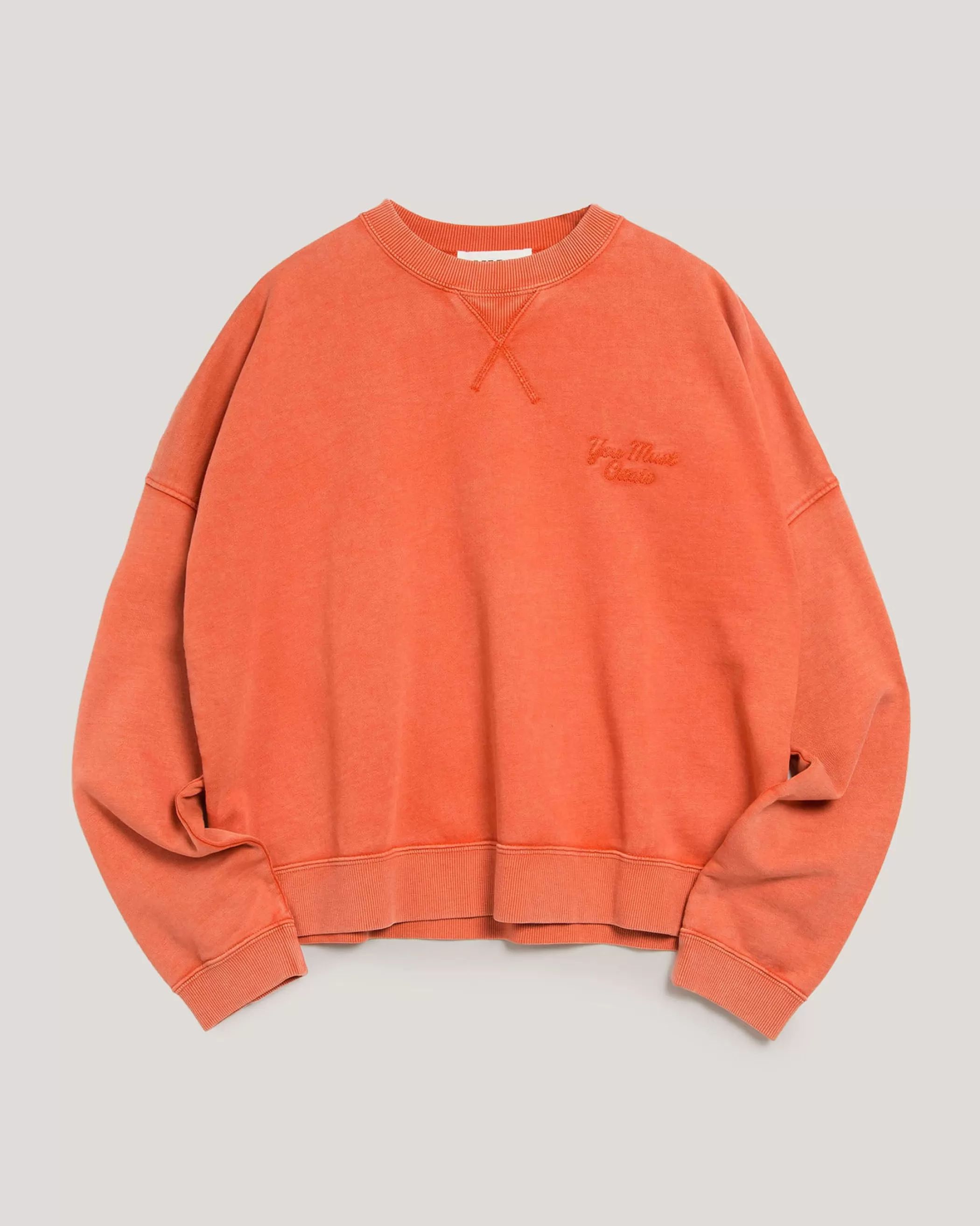YMC Tops & T-Shirts<Almost Grown Sweatshirt Orange
