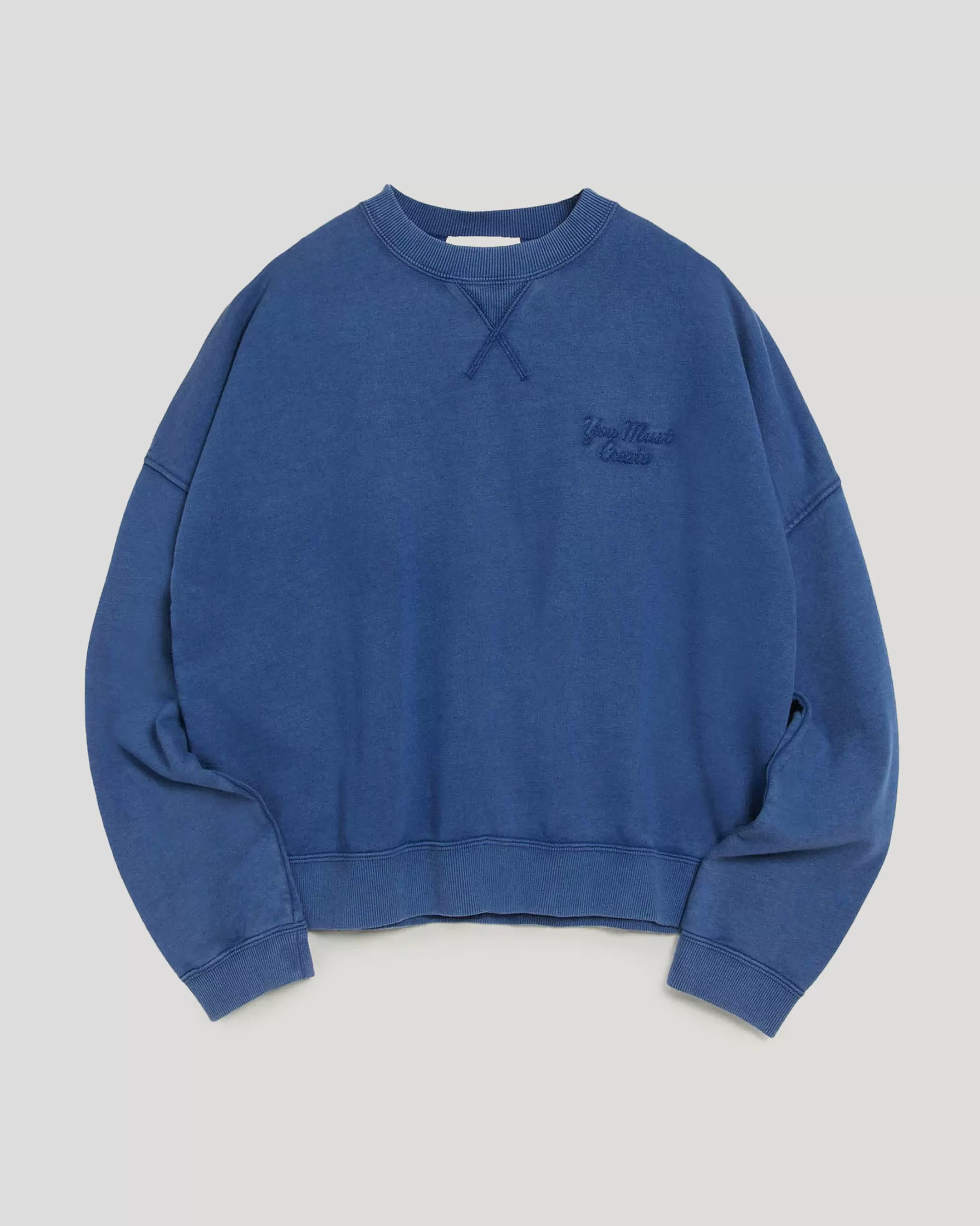 YMC Tops & T-Shirts<Almost Grown Sweatshirt Blue