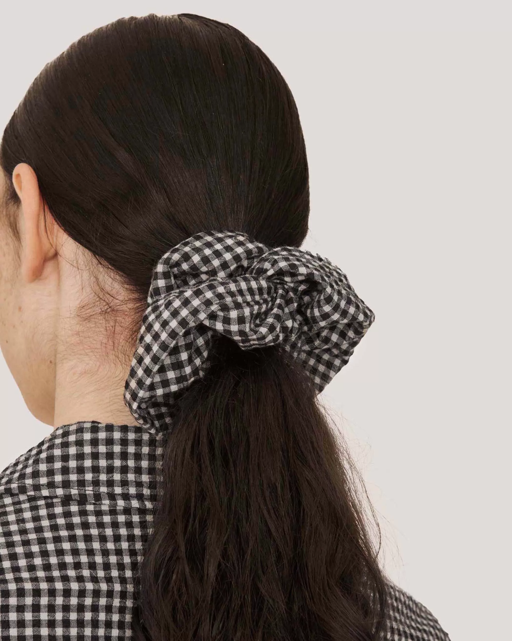 YMC Headwear<Big Scrunchie Black