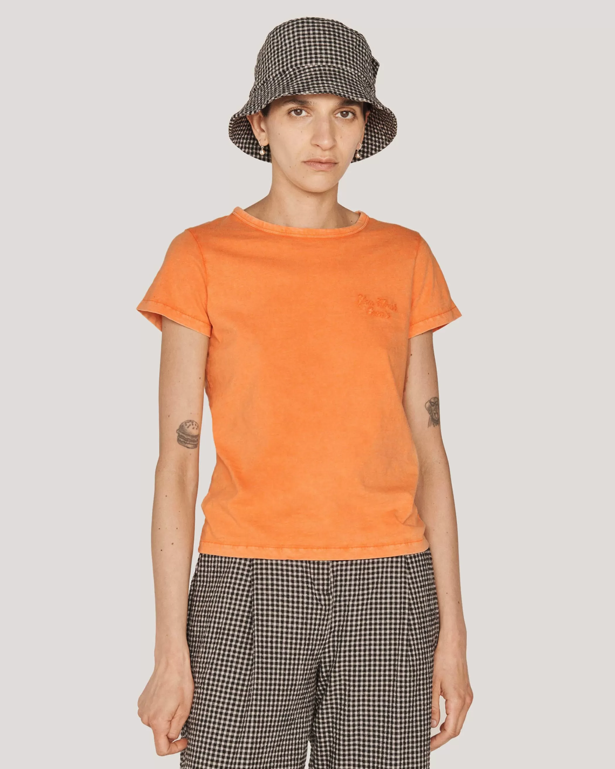 YMC Tops & T-Shirts<Day T-Shirt Orange