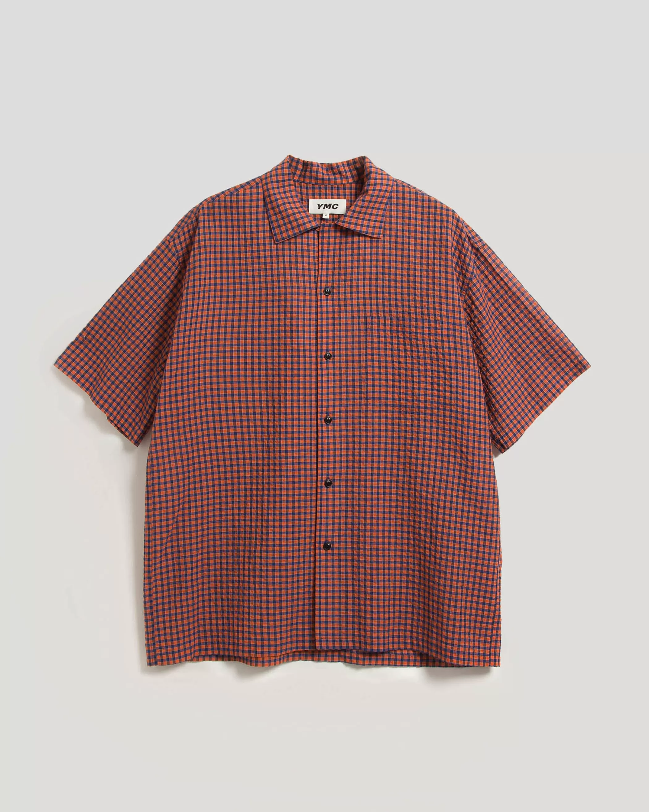 YMC Shirts<Idris Shirt Red