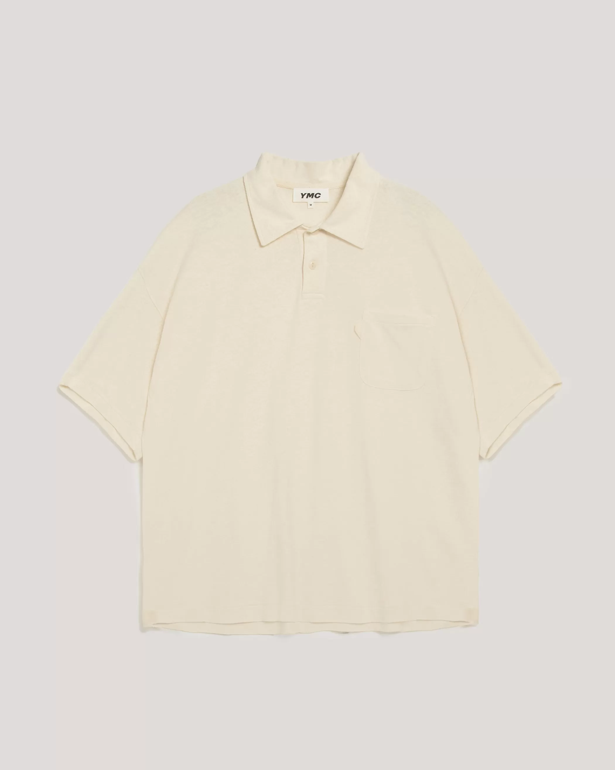 YMC Tops & T-Shirts<Ivy Polo Top White