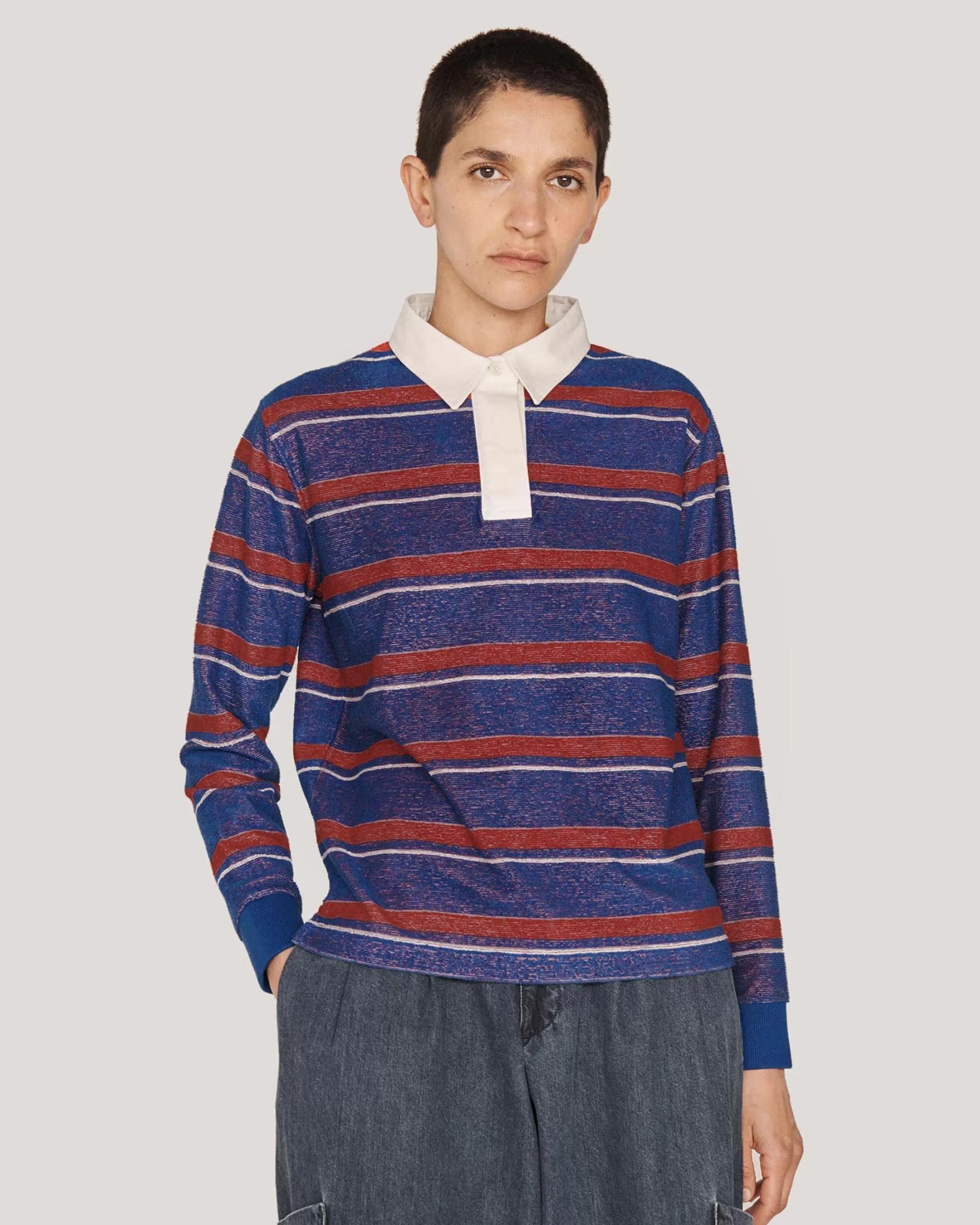 YMC Tops & T-Shirts<JJ Rugby Sweatshirt Multi