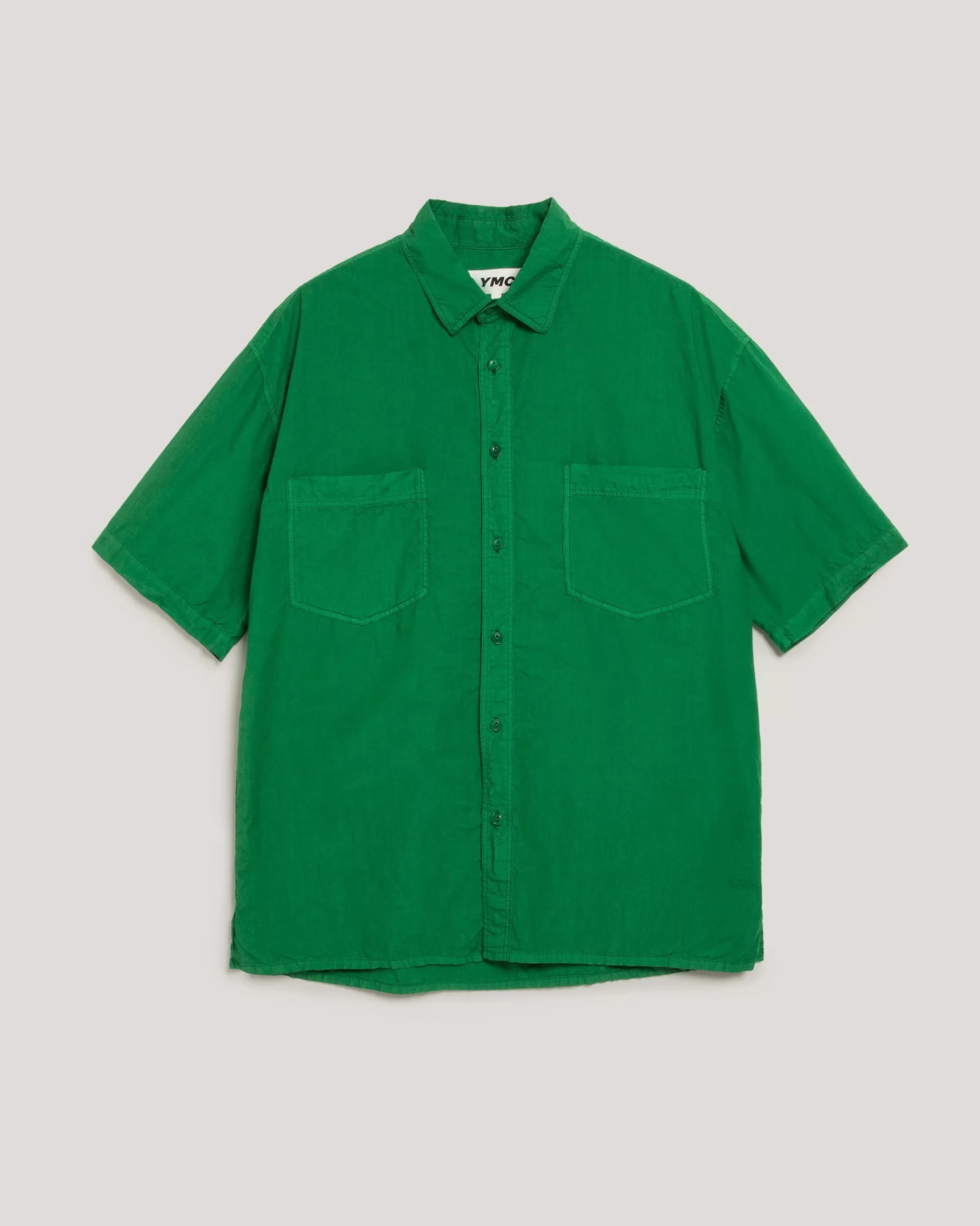 YMC Shirts<Mitchum Shirt Green