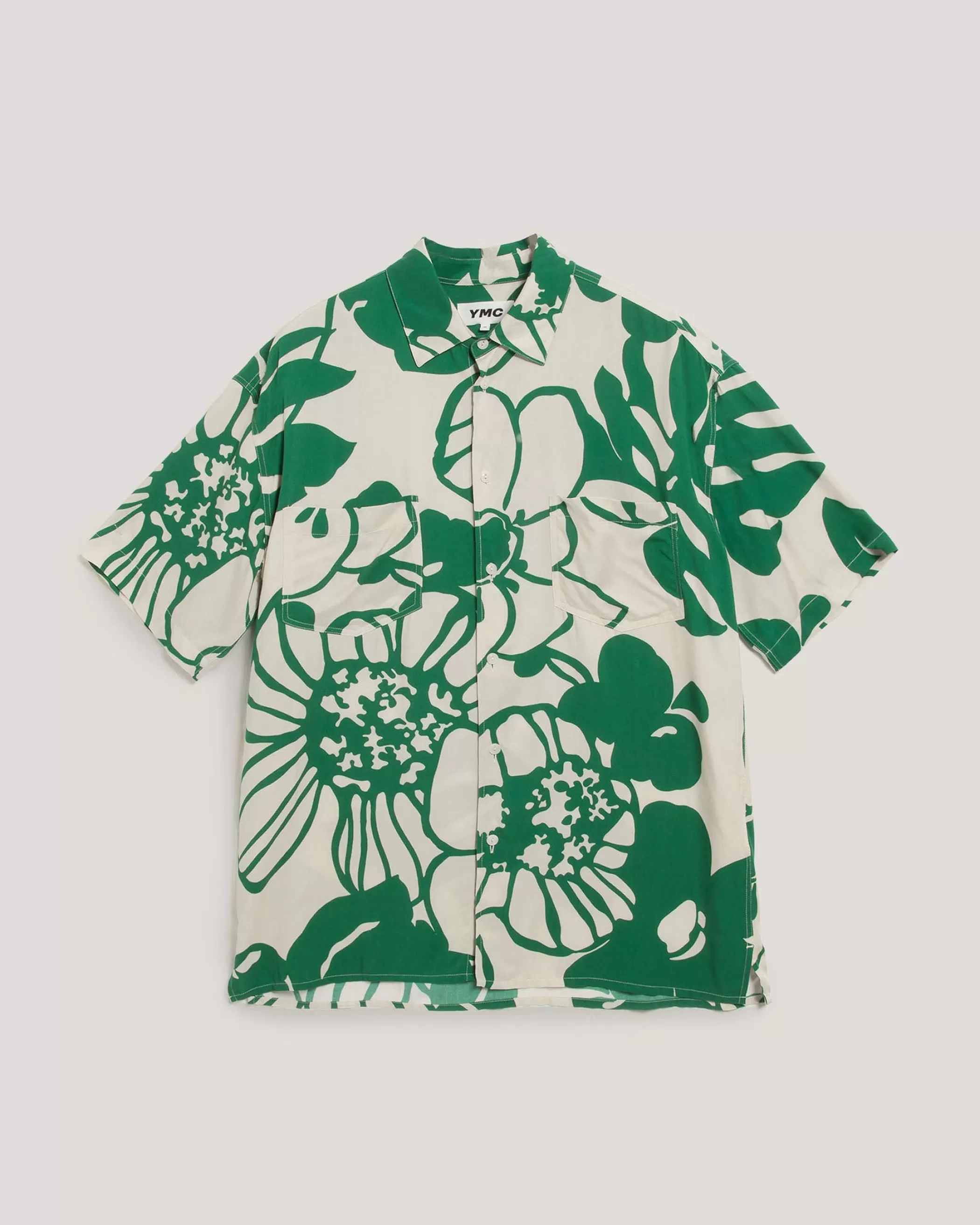 YMC Shirts<Mitchum Shirt Green
