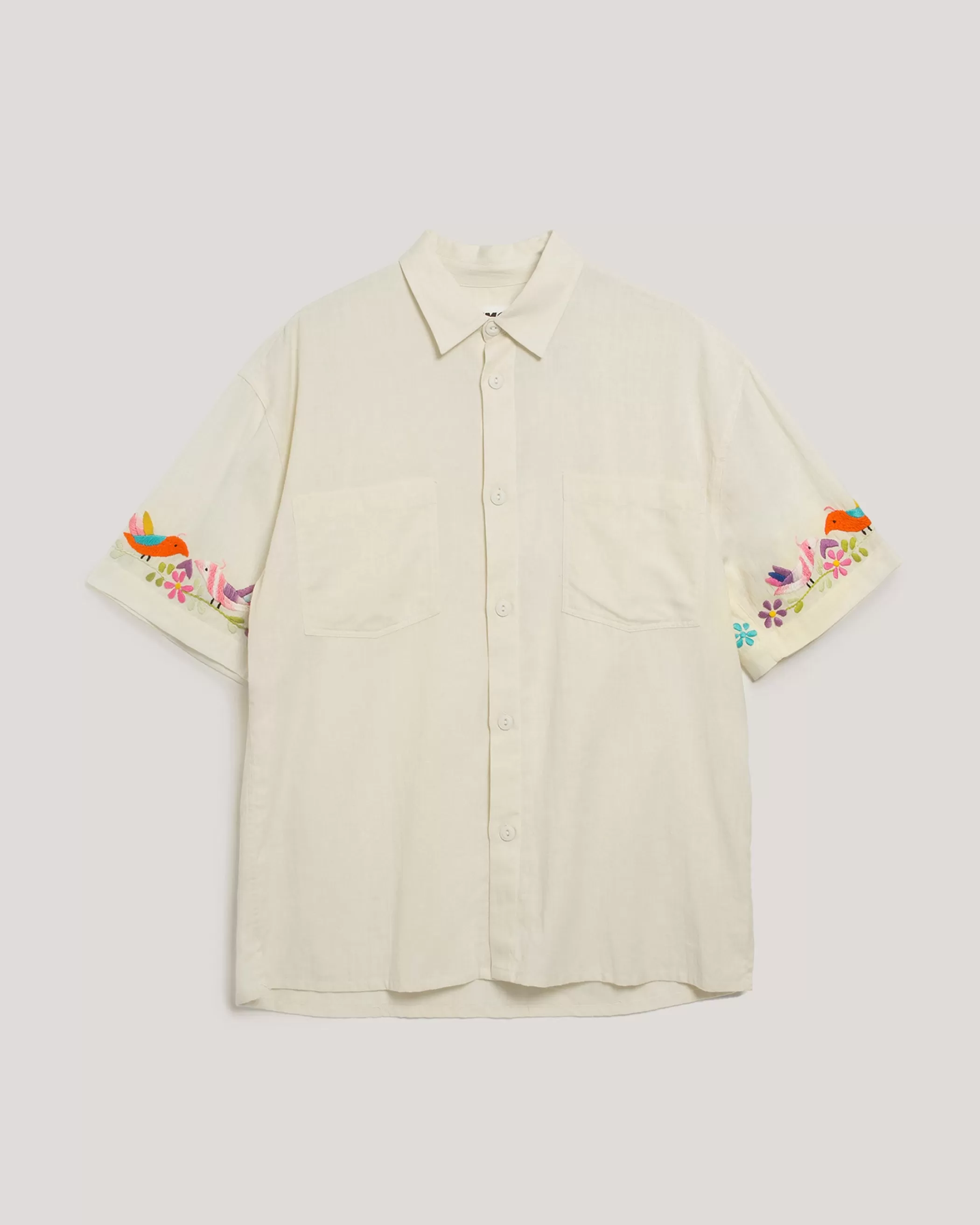 YMC Shirts<Mitchum Shirt Ecru