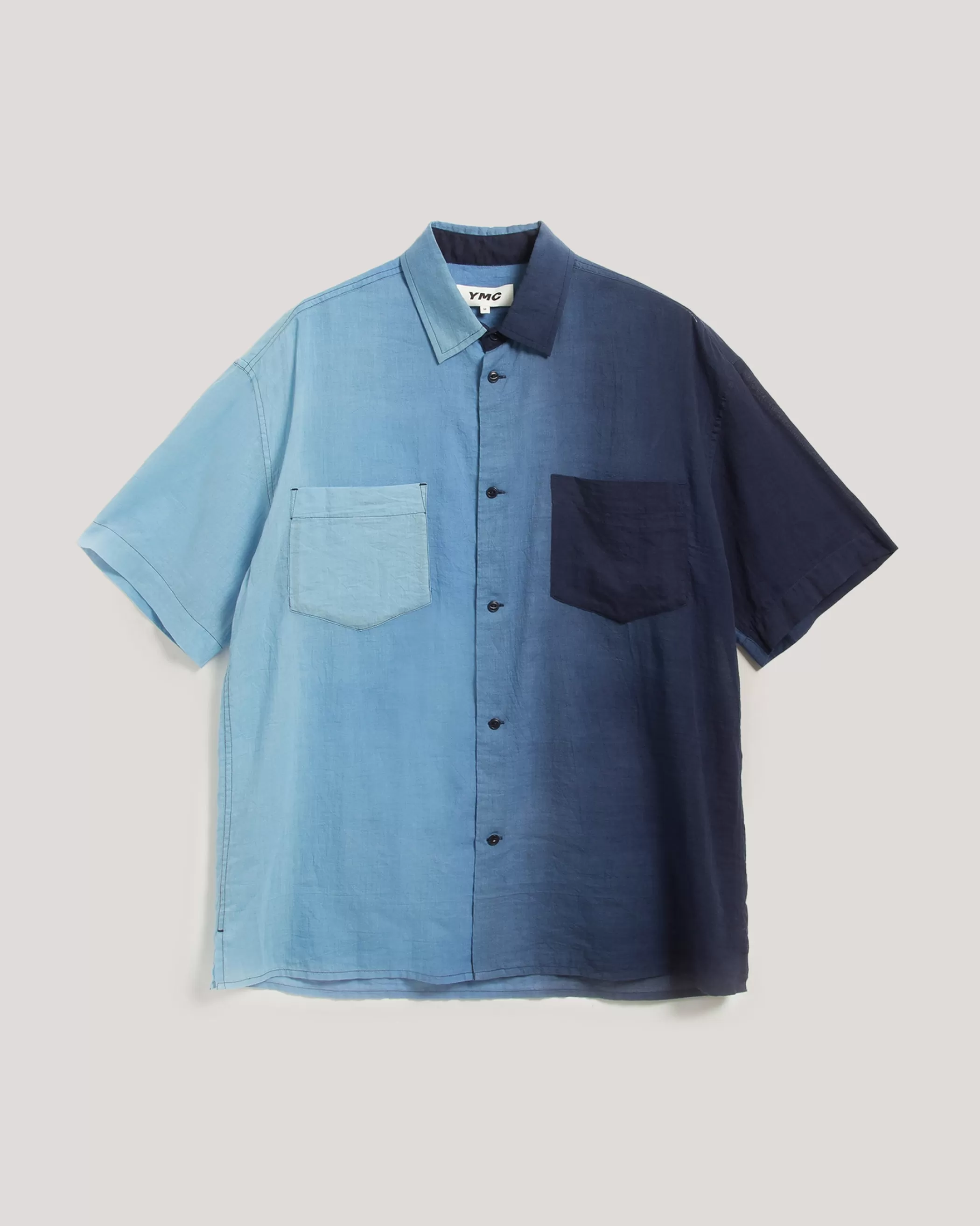 YMC Shirts<Mitchum Shirt Blue
