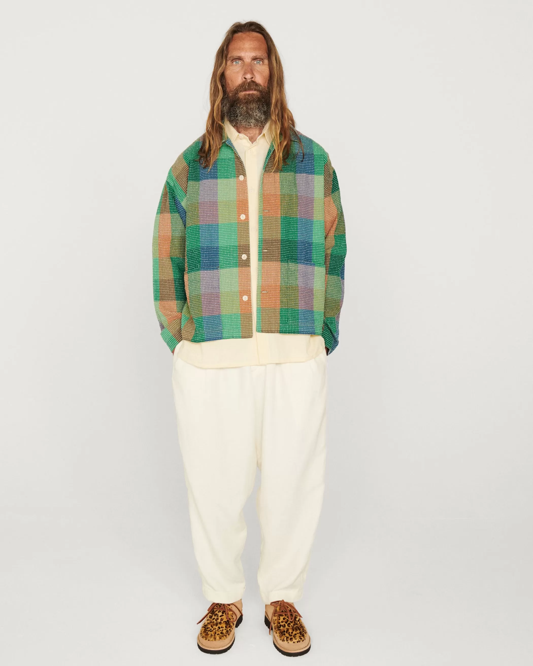 YMC Shirts<PJ Shirt Multi