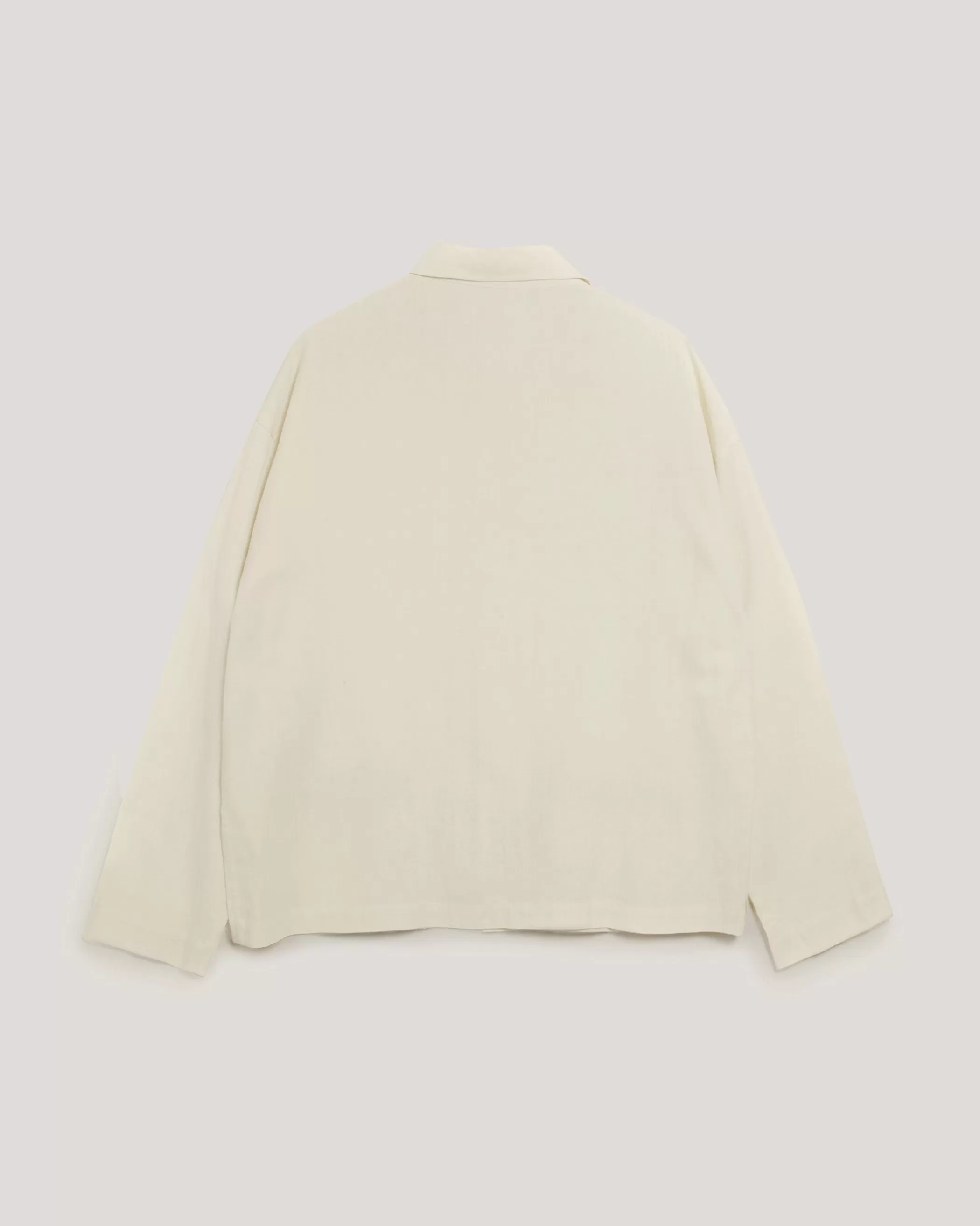 YMC Shirts<PJ Shirt Ecru