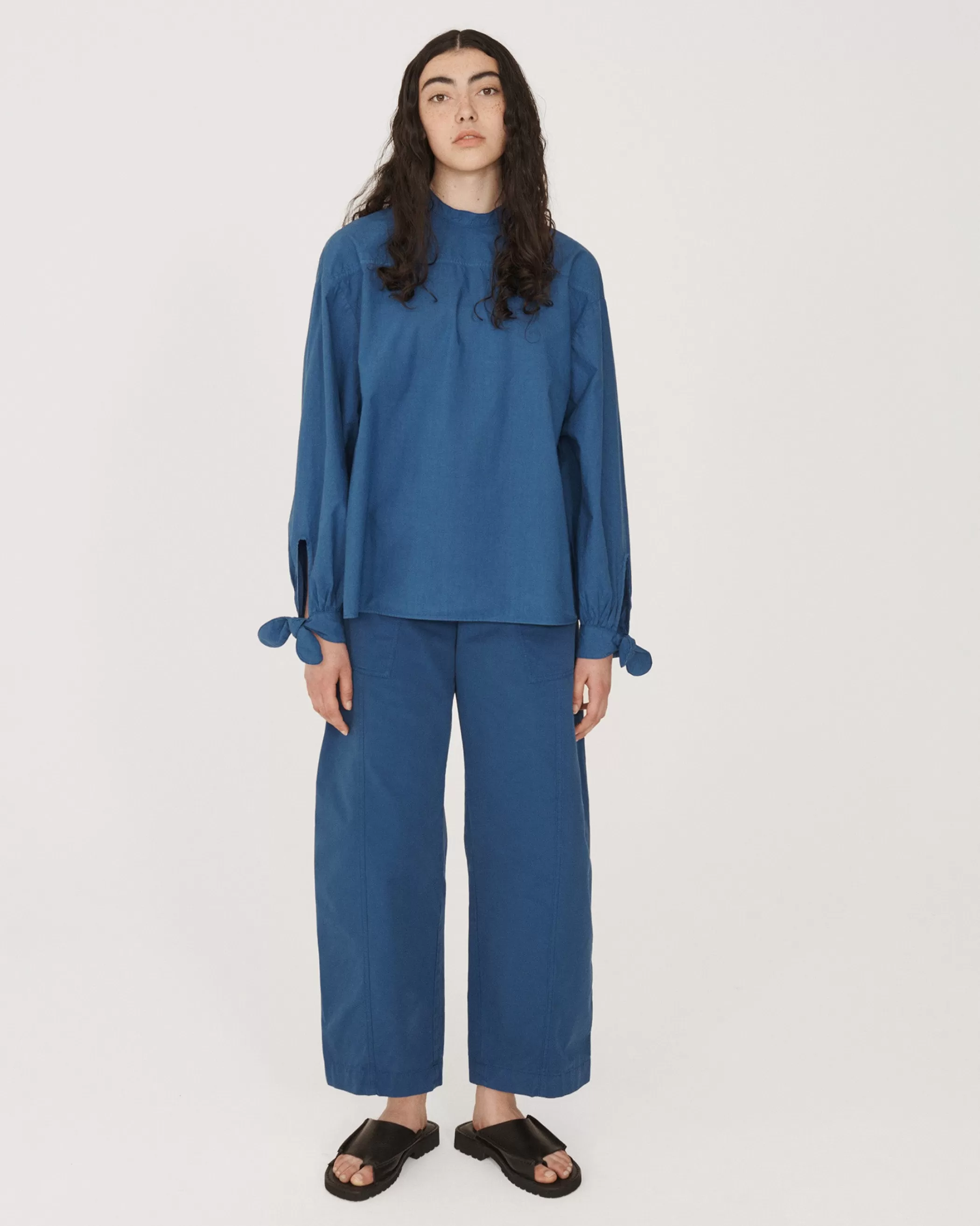 YMC Shirts<Rush Top Blue